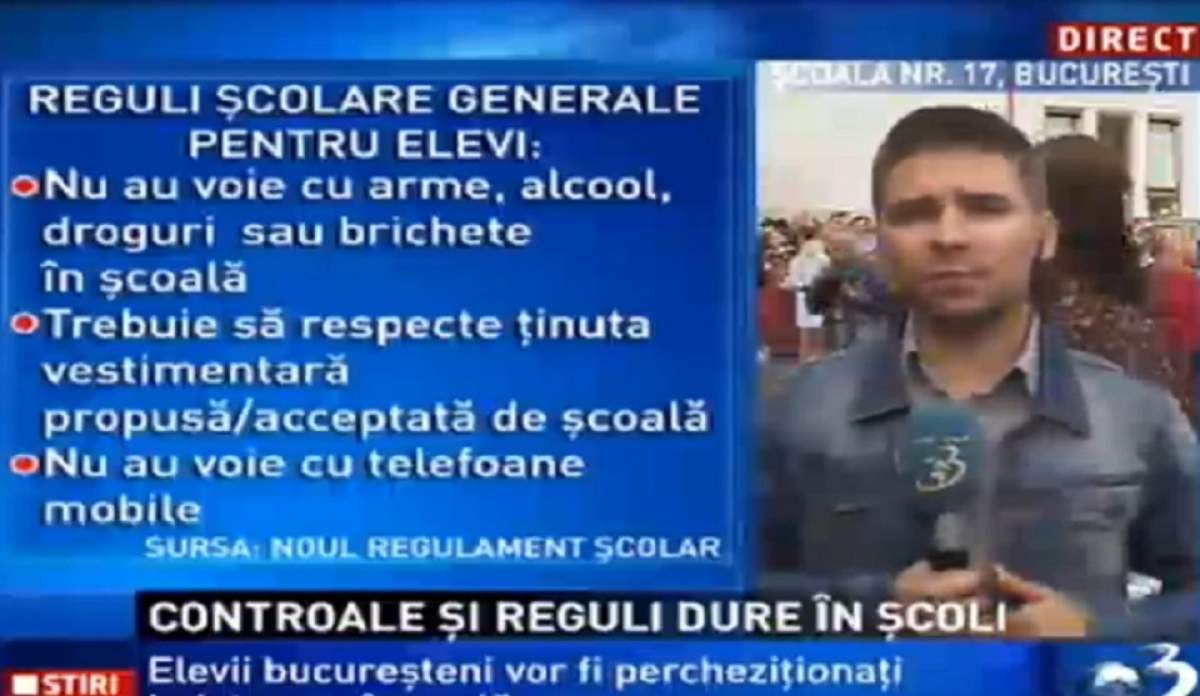 Elevii vor fi percheziţionaţi în ghiozdane! Iată ce schimbări aduce noul an şcolar!