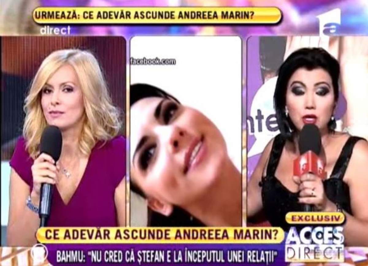 Adriana Bahmuţeanu: "Andreea a avut o atitudine de doamnă"
