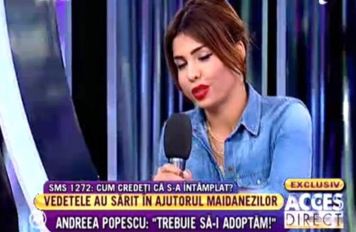 Andreea Popescu luptă pentru salvarea animalelor: "Îi voi duce mamei un maidanez!"