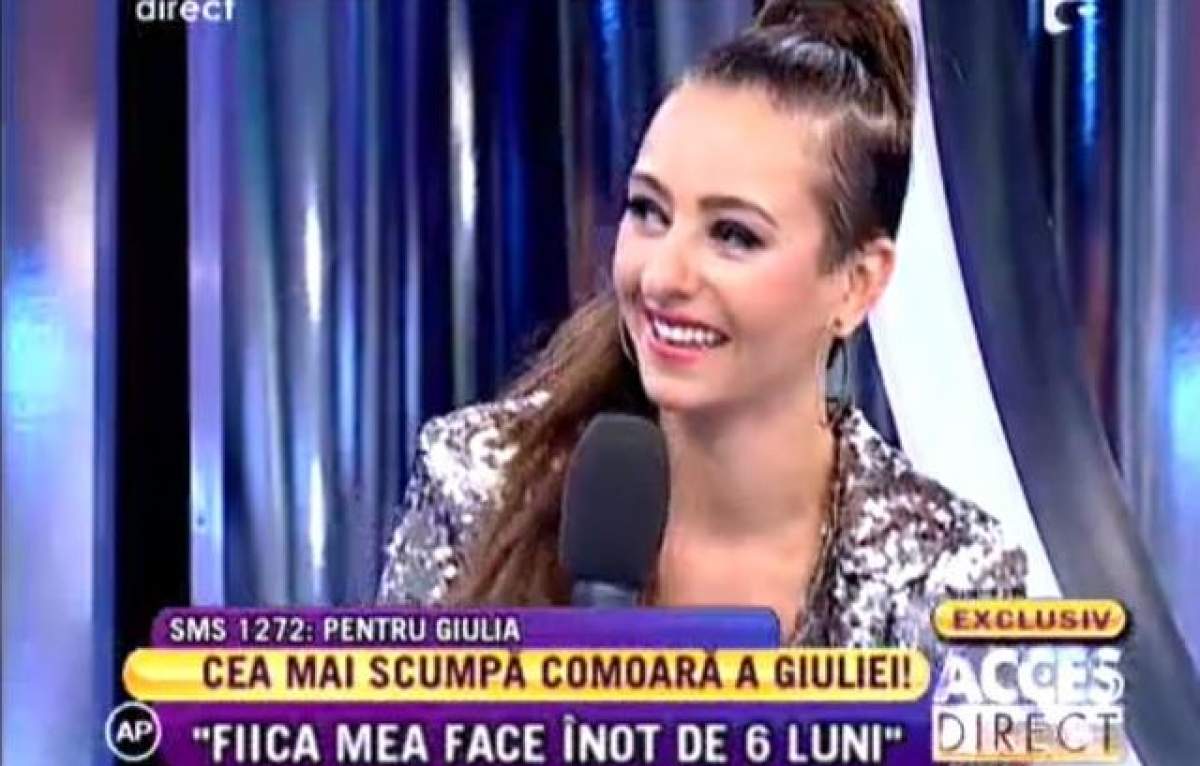 Giulia şi Antonia, clipe de neuitat la piscină!