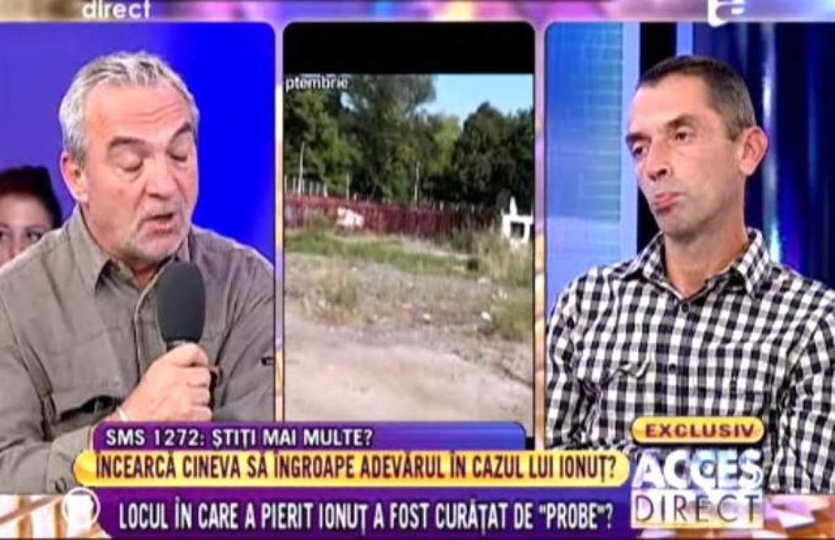 Locul în care a pierit Ionuţ a fost curăţat de "probe"?