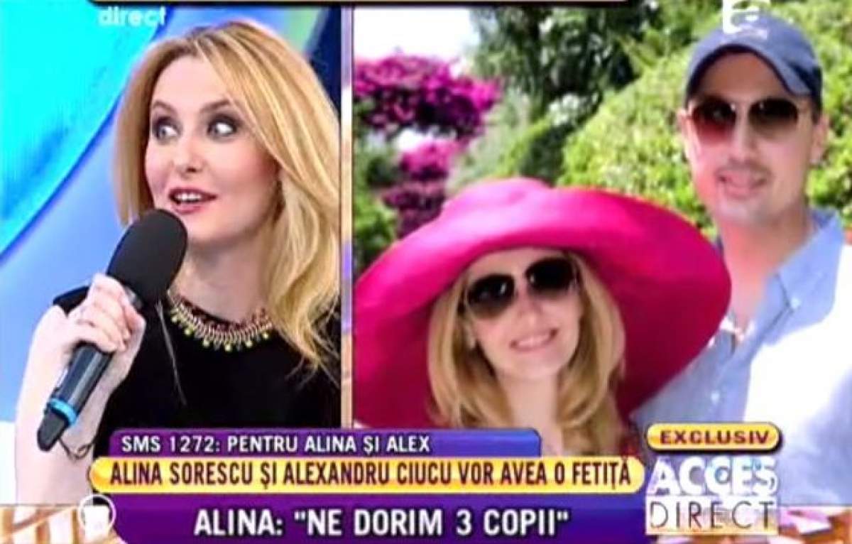 Alina Sorescu şi Alexandru Ciucu vor avea o fetiţă! / VIDEO