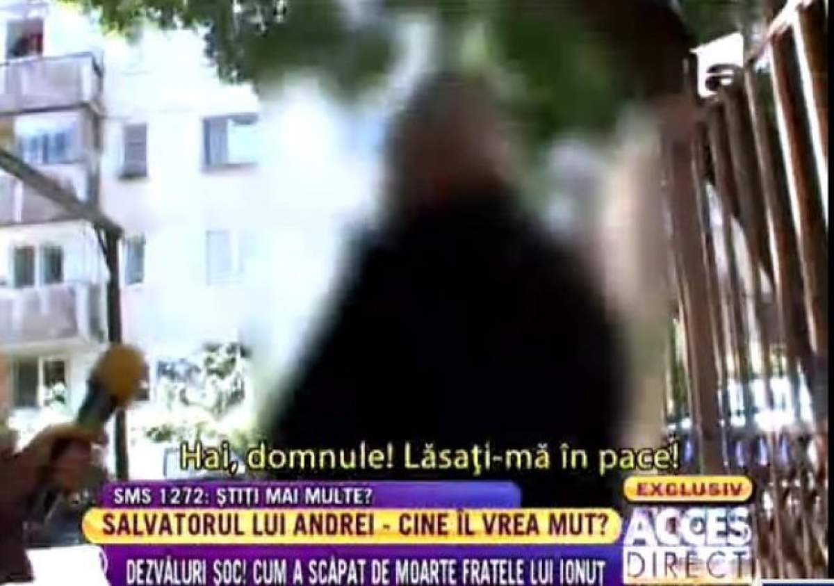Salvatorul lui Andrei: "Tot ce am avut de spus am spus la Poliţie" / VIDEO