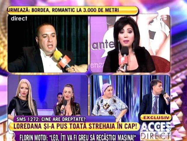 Sora lui Leo: "Maşina ta e din banii mei, Loredana!" / VIDEO