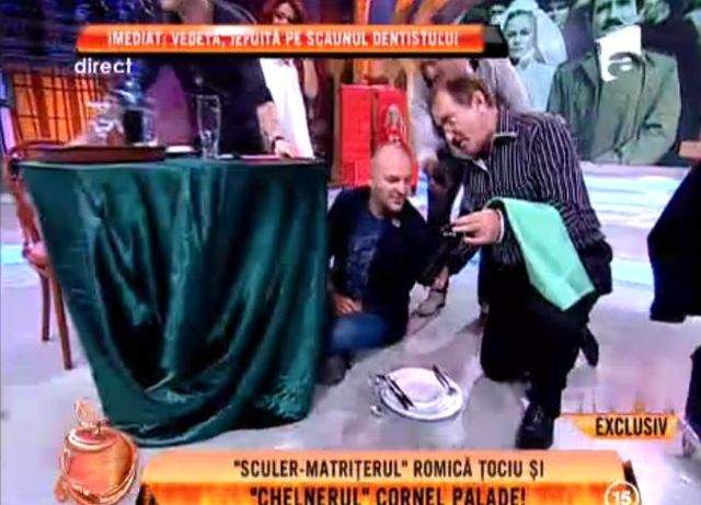 Cornel Palade l-a servit într-un mod "păcătos" pe Dan Capatos! Ai să râzi cu lacrimi! / VIDEO