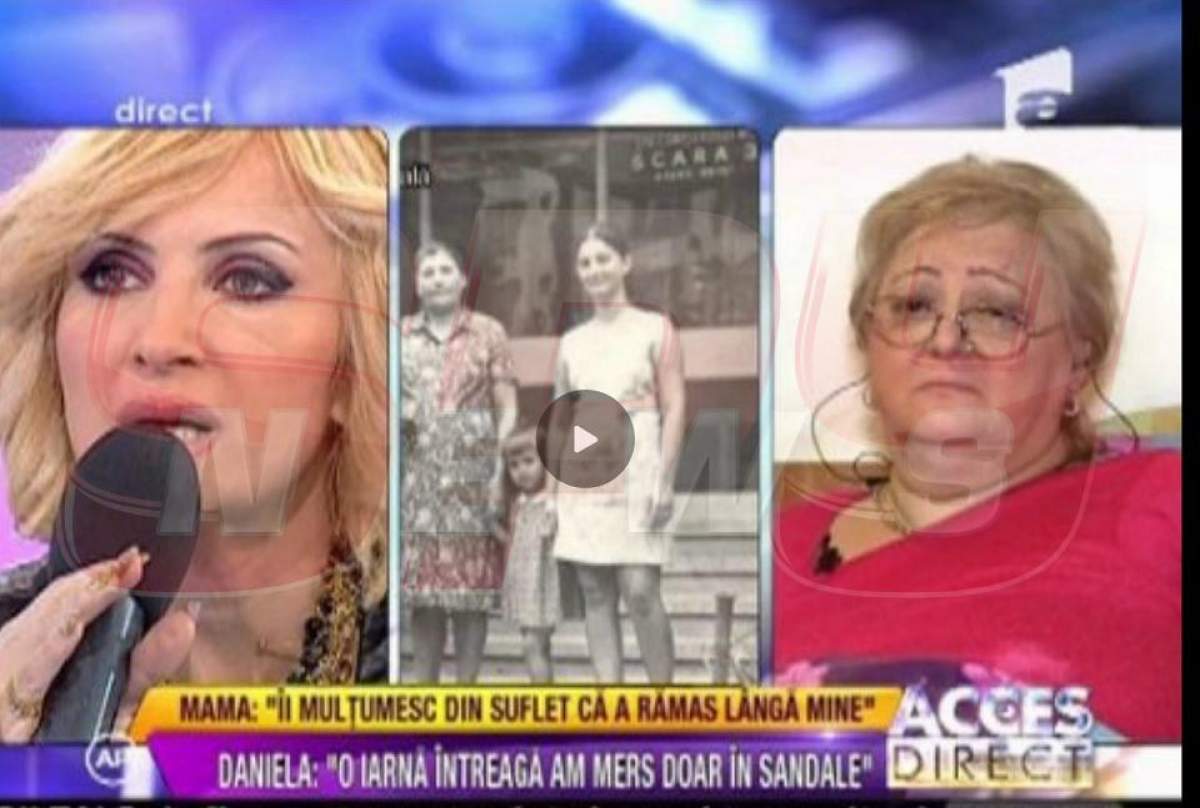 Vezi ce poveste tristă de viaţă a avut mama Danielei Gyorfi/ Video