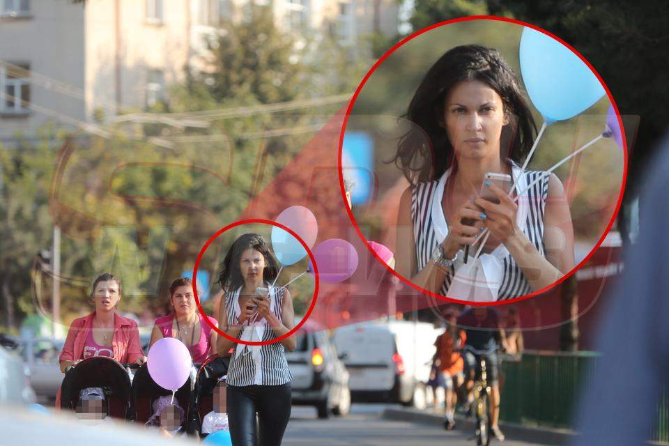 Sexy mama! Silicoanele Nicoletei Luciu s-au răzvrătit în plină stradă!