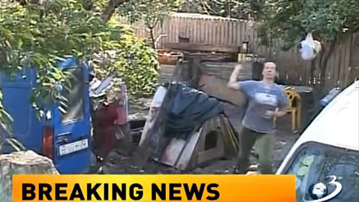 Echipa Antenei 3, atacată la un adăpost de câini! / VIDEO