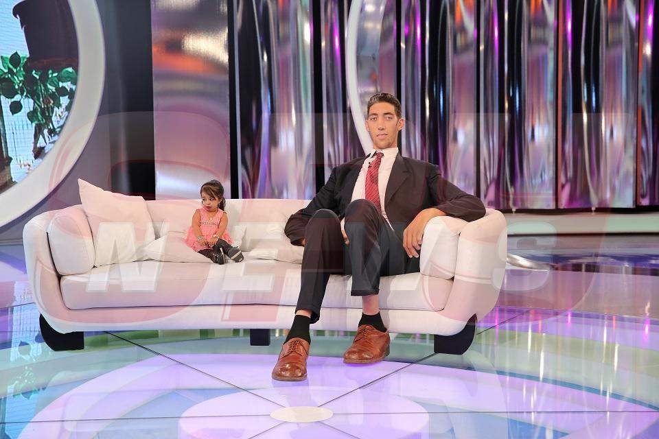 Sultan şi Jyoti, show total în studioul "Acces Direct"! Intră să vezi ce simpatici sunt împreună, într-o şedinţă foto unică în lume