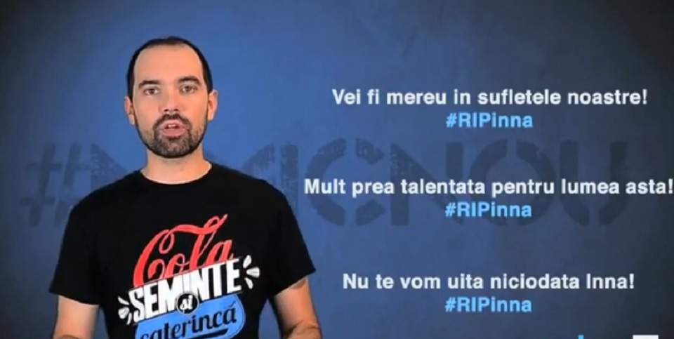 "Nu te vom uita niciodată Inna! RIP Inna!" /VIDEO