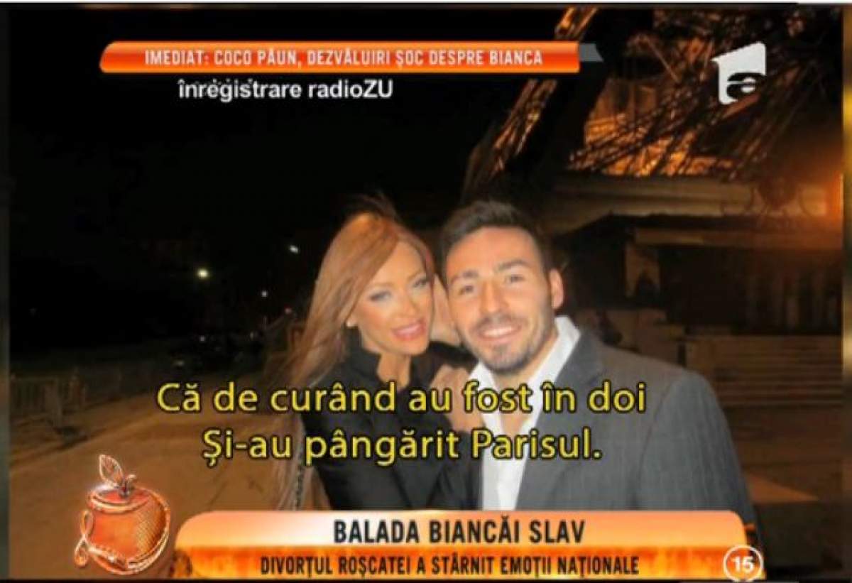 O să te prăpădeşti de râs! Asta e cea mai tare baladă despre divorţul Biancăi "A apărut apoi rebelul, un amorez cu artă şi pătrăţele ca Excel-ul care lucra la hartă"