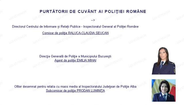 Peştele se-mpute de la cap! Purtătorul de cuvânt al Poliţiei Române, urmărit penal