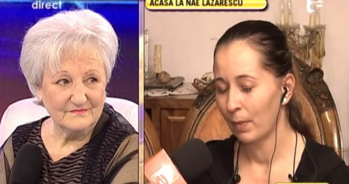 Fiica secretă a lui Nae Lăzărescu şi cea de-a treia soţie a actorului, în lacrimi! Cele două s-au văzut pentru prima dată