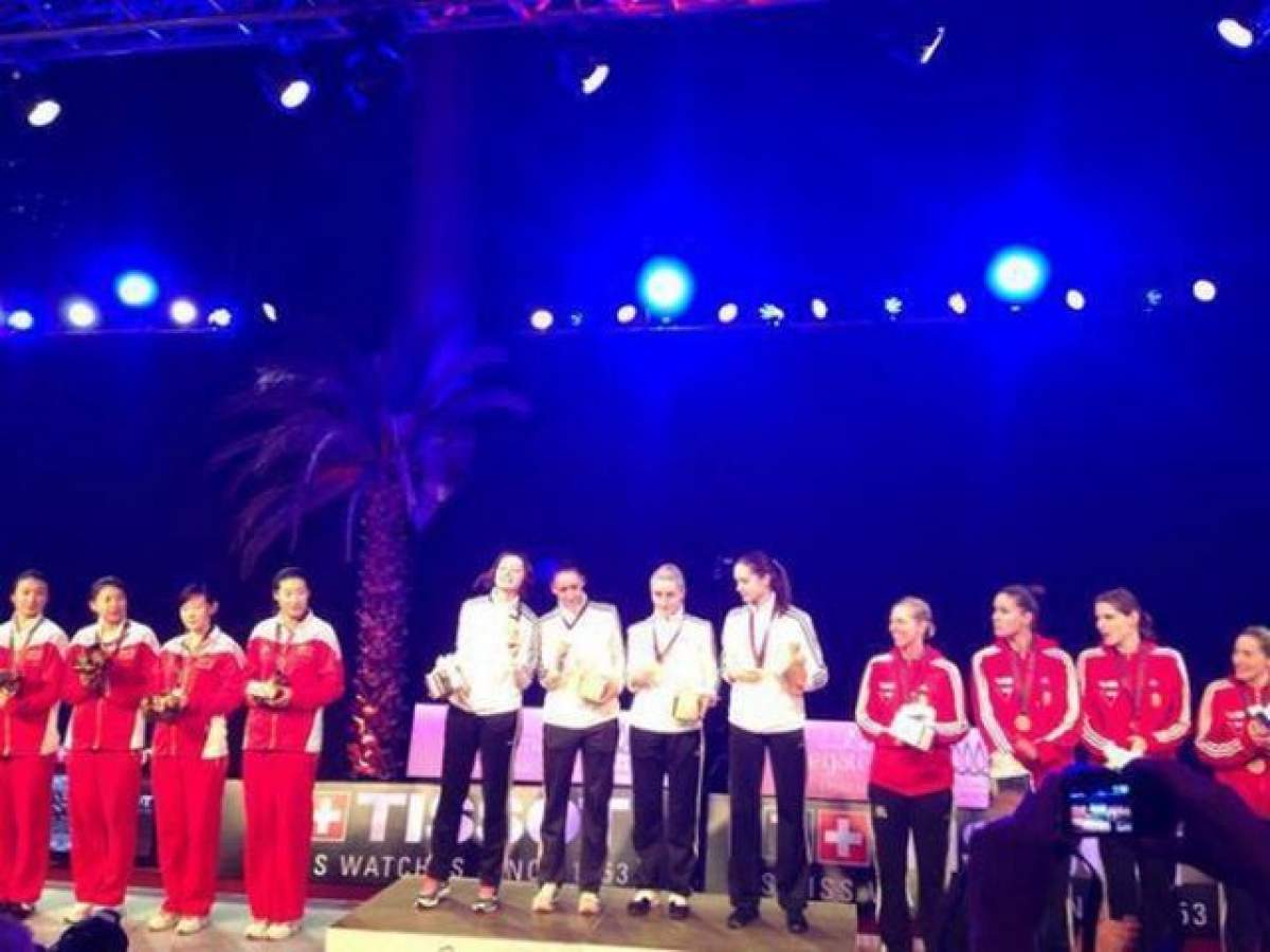 Echipa feminină de spadă a României a luat aurul în finala de la Doha