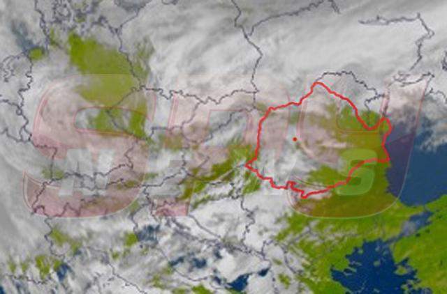 Iovan a zburat în condiţii grele! România era acoperită de nori