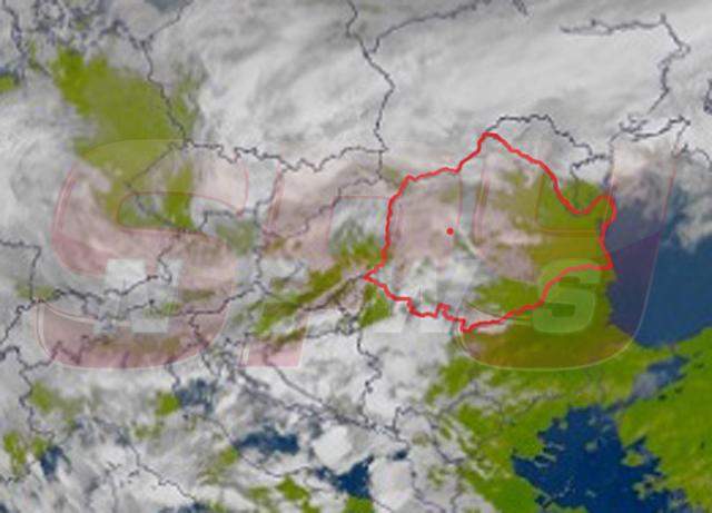 Iovan a zburat în condiţii grele! România era acoperită de nori