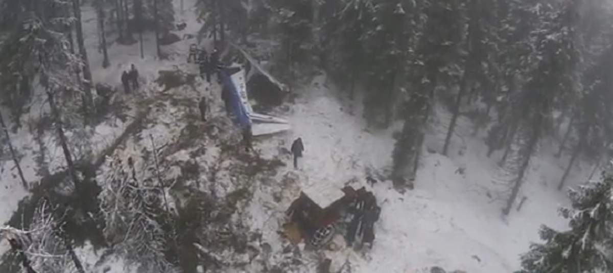 VIDEO Ce au văzut pasagerii în momentul în care s-au prăbuşit în Apuseni! Imagini cutremurătoare din locul în care Adrian Iovan a murit