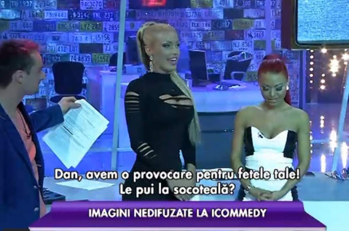 VIDEO Loredana Chivu şi Ana Maria Mocanu, scene nedifuzate până acum la TV! Uite scene INCENDIARE din culisele "I Comedy"