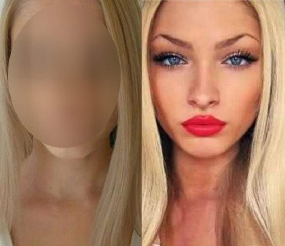 Incredibil cum arată această blondă fără machiaj! Este de nerecunoscut, Photoshop-ul face minuni