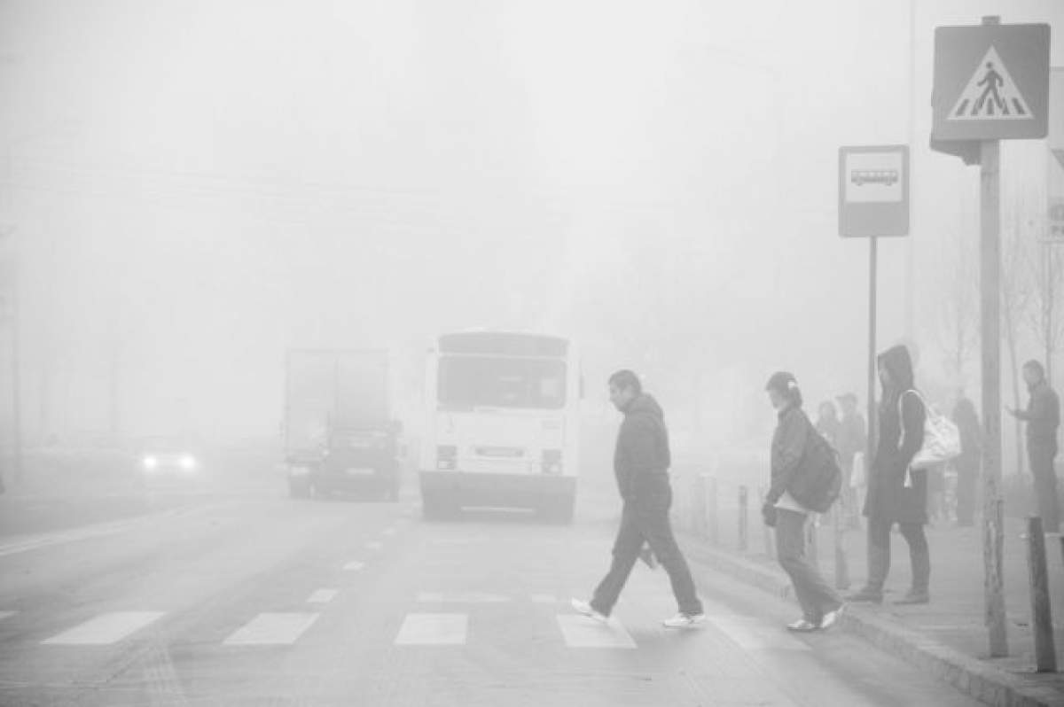 ATENŢIE! Meteorologii au emis COD GALBEN de ceaţă! Află acum zonele vizate