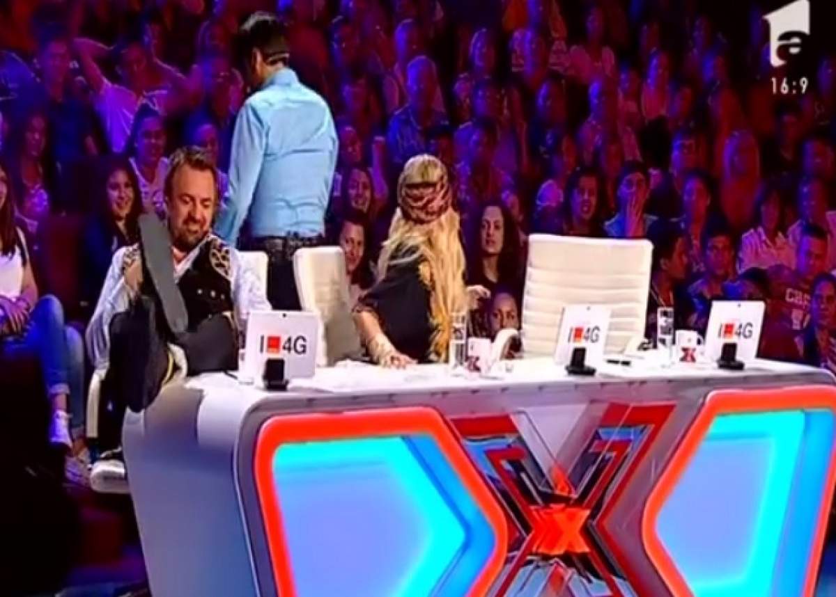 VIDEO / O blondă "focoasă" l-a scos din sărite pe Ştefan Bănică! Juratul de la "X Factor" s-a ridicat şi a plecat