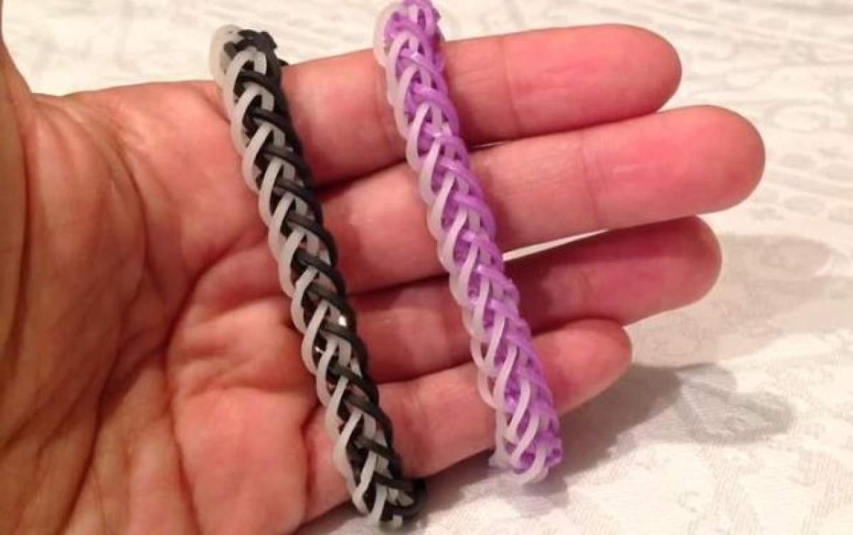 Pericolul din brăţările elastice Rainbow Loom! Zeci de milioane de bucăţi au fost deja confiscate