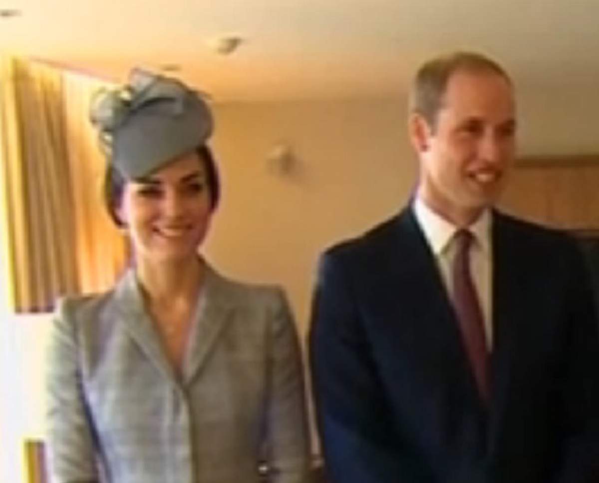 VIDEO/ Prima apariţie publică a ducesei de Cambridge după ce s-a aflat că e gravidă cu gemeni! Cum arată graviduţa imperială