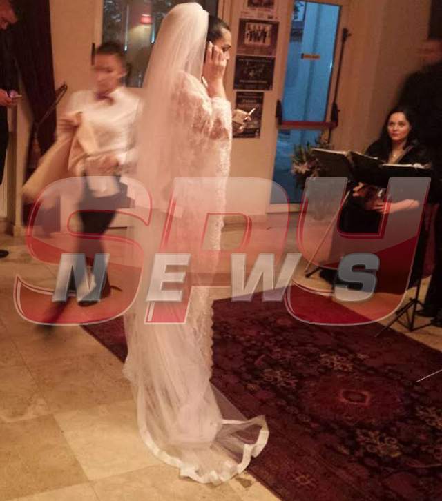 Gata cu plânsul! Cornelia Catanga şi Aurel Pădureanu au ajuns la restaurant! Vezi cum şi-a întâmpinat mireasa invitaţii!