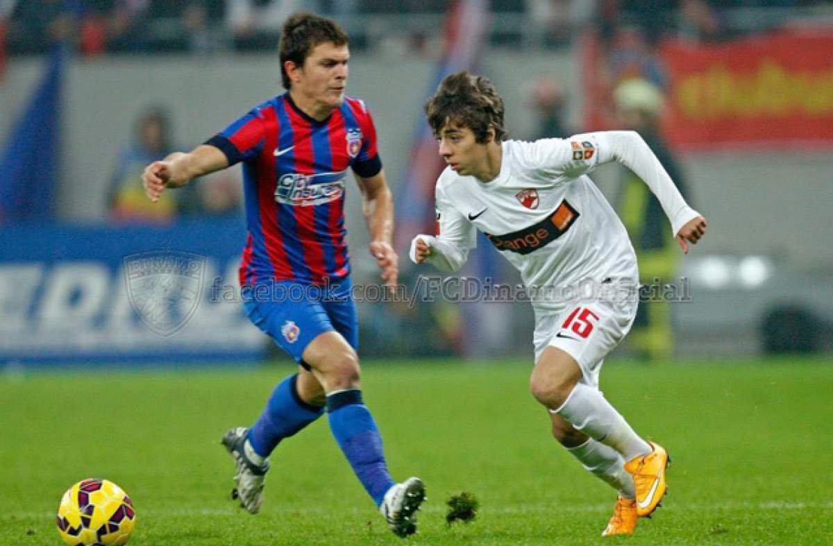 Debut cu stângul pentru viitorul căpitan al lui Dinamo! Patrick, juniorul lui Florentin Petre, a îmbrăcat tricoul echipei mari în derby-ul cu Steaua!