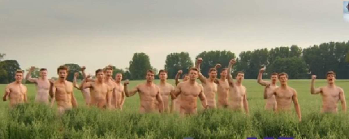 VIDEO / Atenţie, doamnelor! Calendar sexy cu bărbaţi dezbrăcaţi