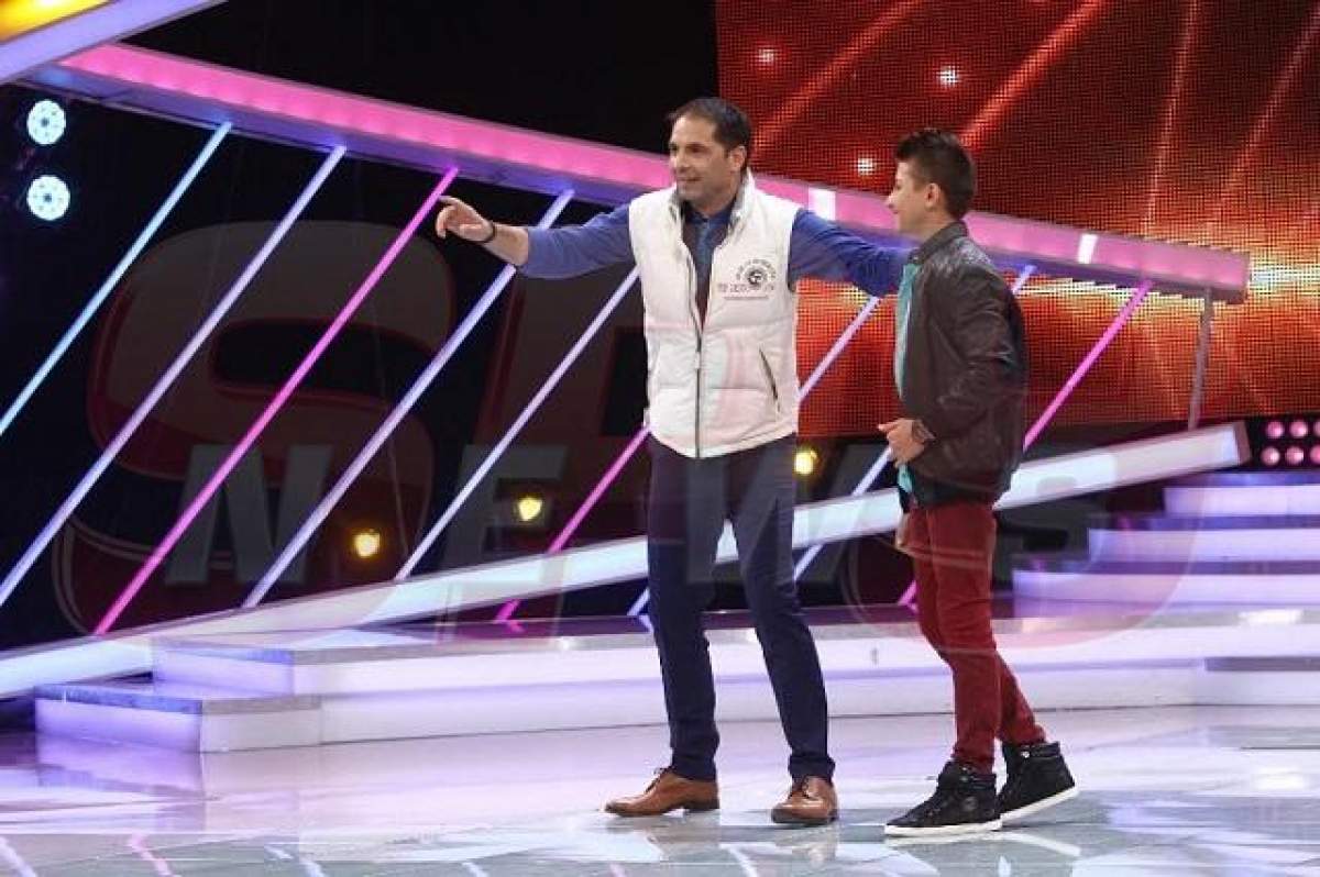 Un puşti în vârstă de 11 ani a avut parte de surpriza vieţii lui la 'Next Star"! Dan Negru l-a urcat printre nori