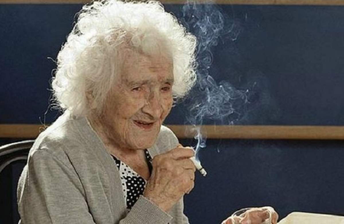 VIDEO / A trăit 122 ani şi a fumat zilnic timp de 101 ani! Jeanne Calment,  cea mai bătrână femeie din lume dezvăluie secretul longevităţii