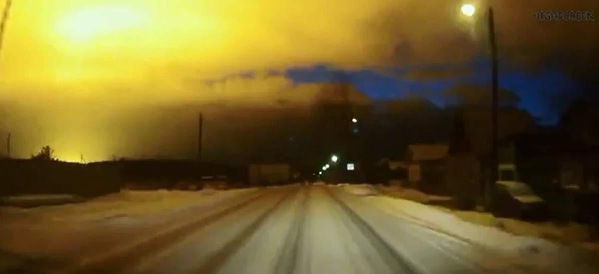VIDEO/ Fenomen ciudat! Cerul s-a luminat în Rusia pe timpul nopţii