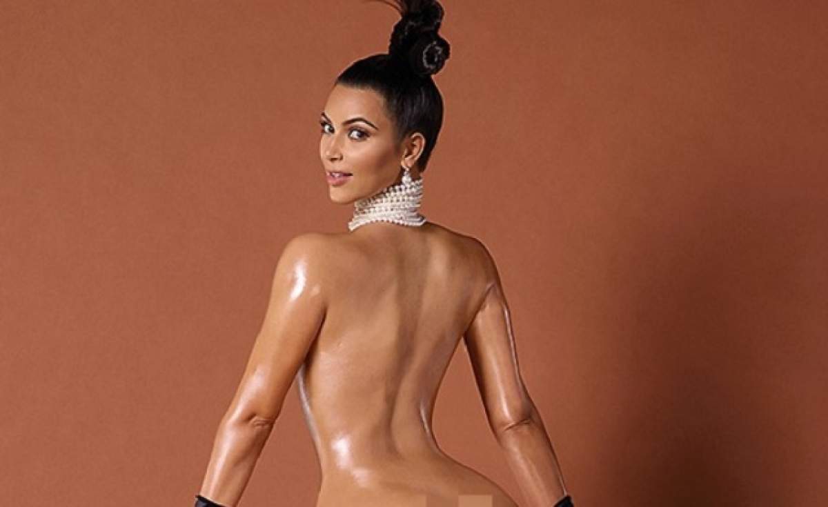 VIDEO / Kim Kardashian continuă să fie ţinta glumelor internauţilor. Şedinţa ei foto nud a ajuns o bătaie de joc