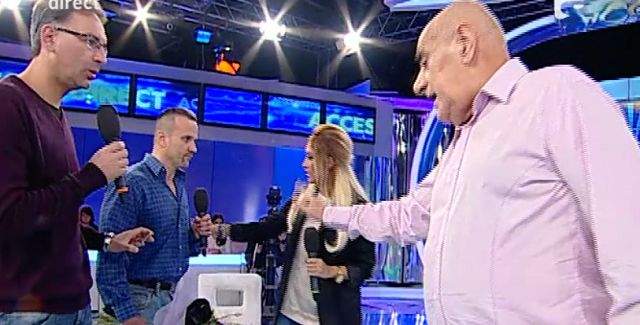 VIDEO / Scandalul dintre Viorel Lis şi amantul Oanei a atins cote maxime! Fostul primar şi-a ieşit din minţi în direct şi a sărit la bătaie
