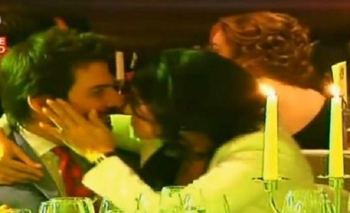 Andreea Marin, îndrăgostită până peste cap de Tunkay!  L-a sărutat cu foc fără să-i pese că e la un eveniment important