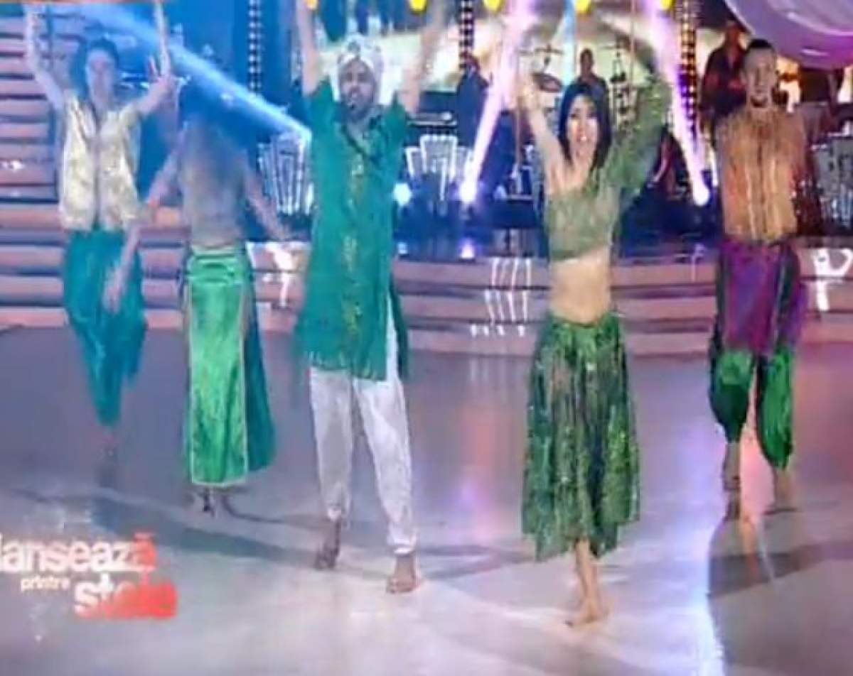 VIDEO/ Mai ceva ca în filmele indiene! Muneer şi Stela au făcut juriul de la "Dansează printre stele" să vibreze!