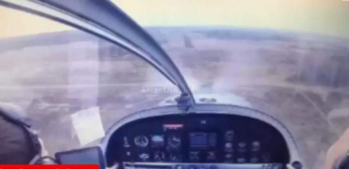 VIDEO/ Imaginile groazei din timpul prăbuşirii unui avion! Momentul impactului, filmat din cabina de pilotaj