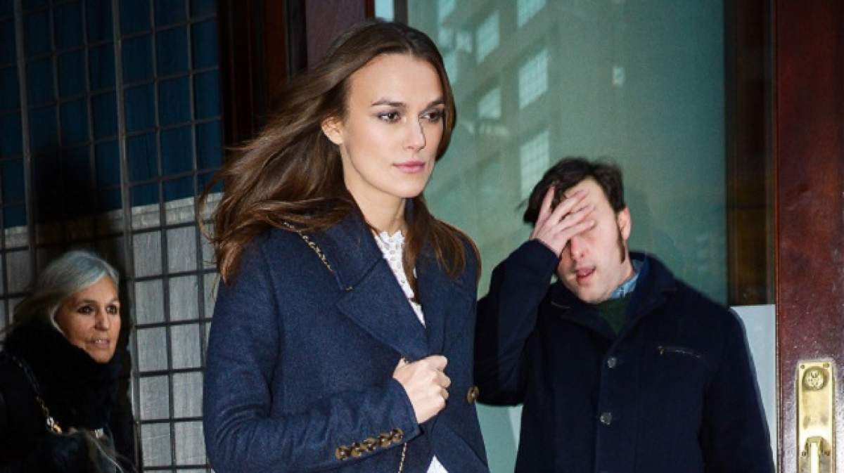 Keira Knightley, însărcinată! Primele imagini cu burtica de gravidă