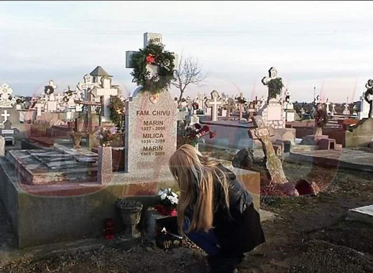 VIDEO / Imagini care nu au fost difuzate niciodată! Loredana Chivu, împietrită de durere la mormântul unui bărbat care a însemnat totul pentru ea!