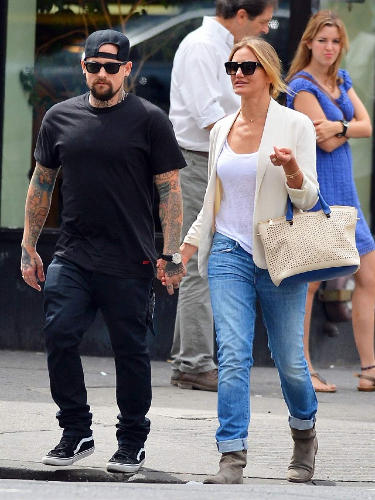 Cameron Diaz s-a logodit cu Benji Madden! "Toată lumea crede că e o nebunie!"