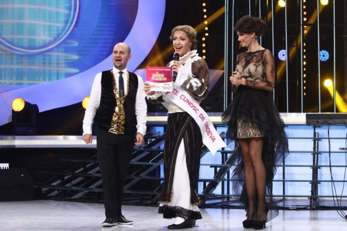 Jorge a câștigat premiul pentru travestiul de aur al acestui sezon la "Te cunosc de undeva!"