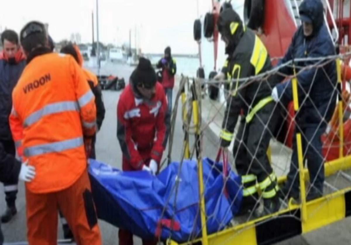 Imagini cutremurătoare cu membrii echipajului care şi-au pierdut viaţa în Marea Adriatică