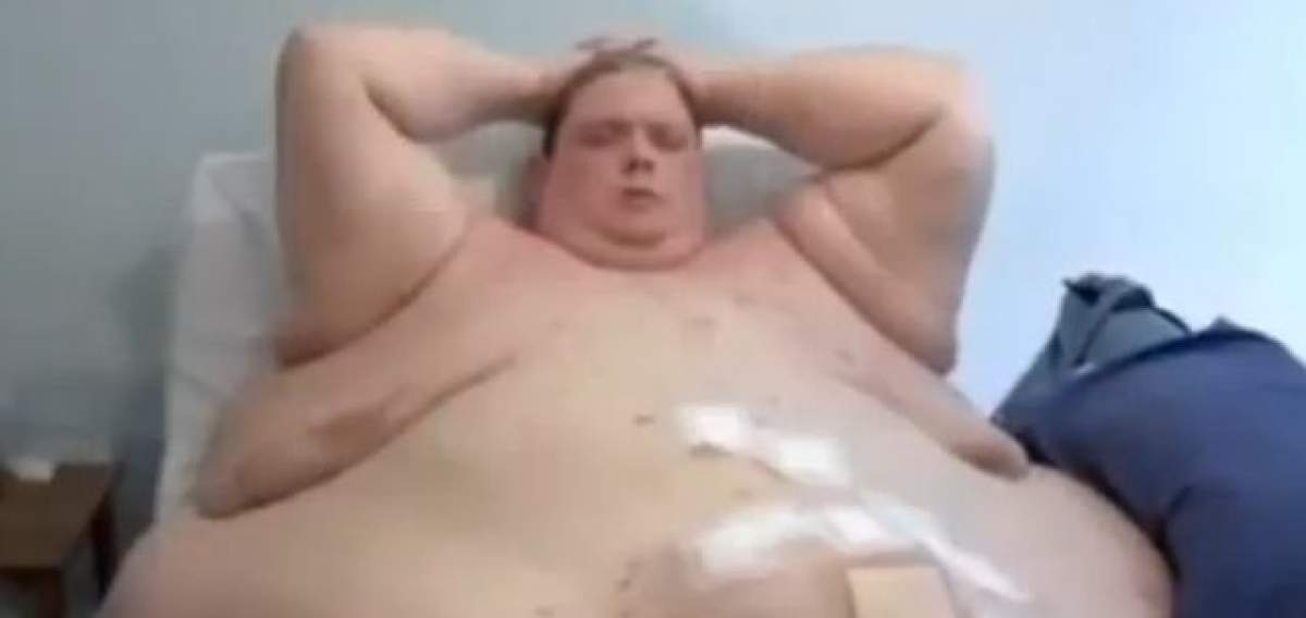 VIDEO/ A murit cel mai gras om din lume! Mânca 20.000 de calorii zilnic