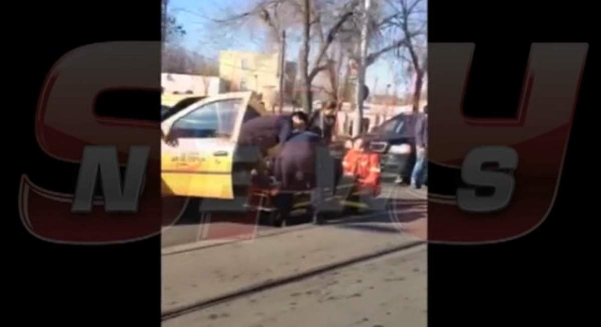 VIDEO Accident grav în Capitală! Victimele au ajuns la spital