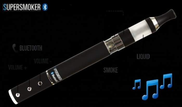 Cea mai tare invenţie! Ţigara electronică cu Bluetooth, cu care poţi vorbi la telefon sau asculta muzică