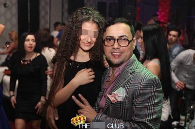 "Nepoata" lui Ilie Năstase îşi cară după ea fetiţa la serviciu. Copilărie în clubul de manele!