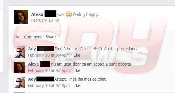 EXCLUSIV Fata dispărută, "agăţată" pe Facebook de un bărbat de 52 de ani. "Mi-a spus că s-a săturat să râdă toţi de ea fiincă e urâtă!"