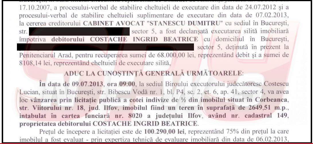 EXCLUSIV Şi-a împuşcat soţul milionar în cap, apoi şi-a escrocat avocatul. Cum a ajuns "sexy-puşcăriaşa" Ingrid Costache să fie executată de propriul apărător!