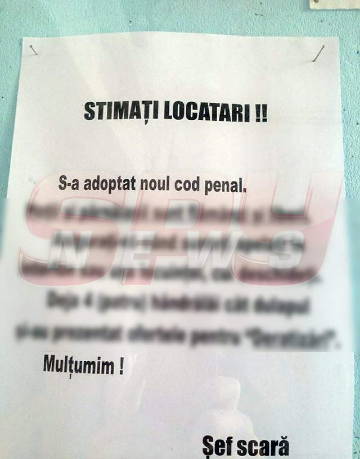 Şefii de scară se iau în piept cu noul Cod Penal!